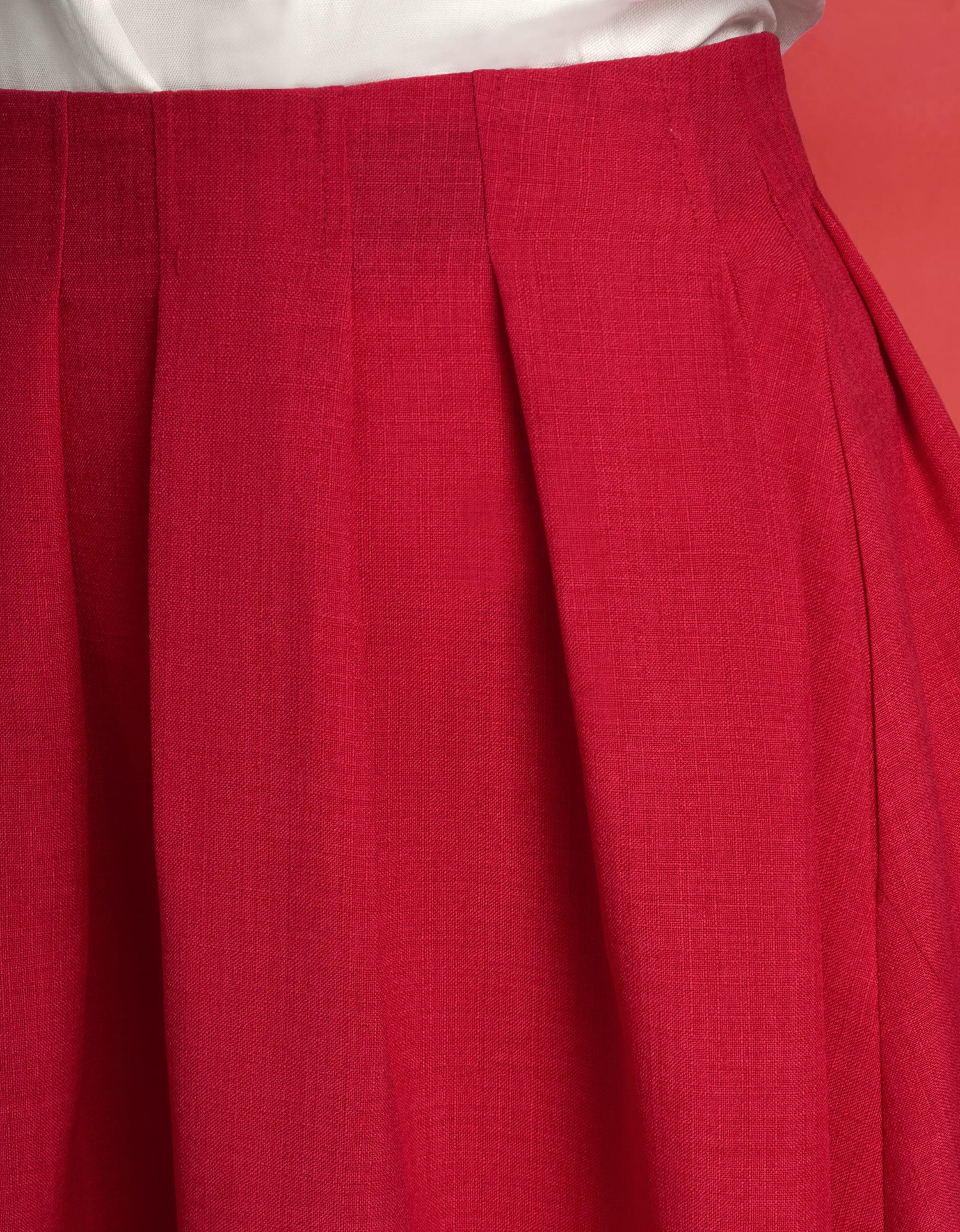 A-line Midi Skirt