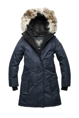 Abby Women's Thigh Length Parka