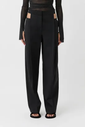 Alma Tailored Pant Black