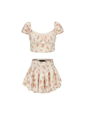 Ariella Satin Set (Yellow)