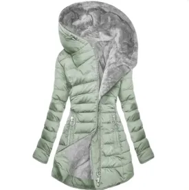 Audrey™ - Parka Élégante en Laine