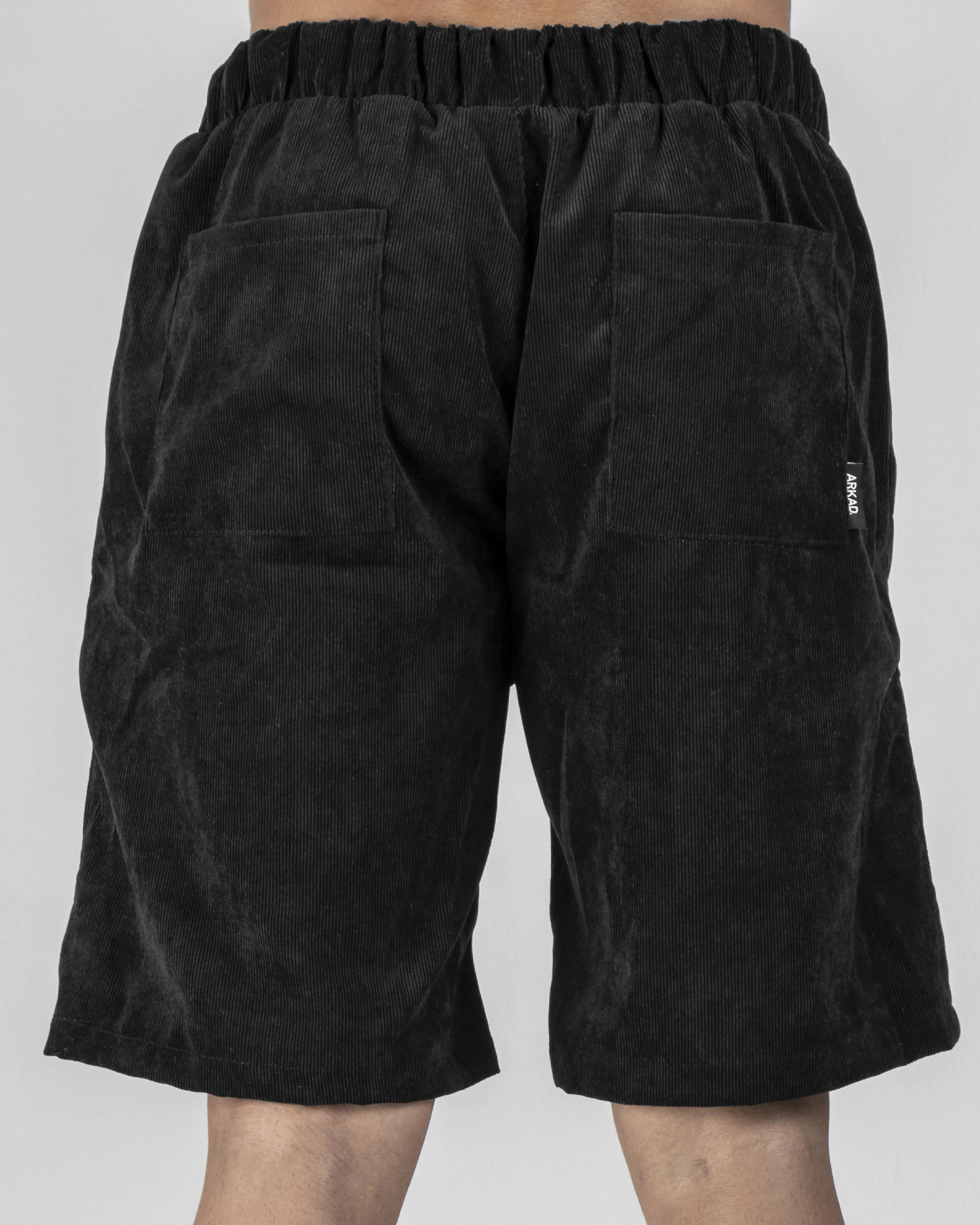 Bermuda Cargo Corduroy Negra