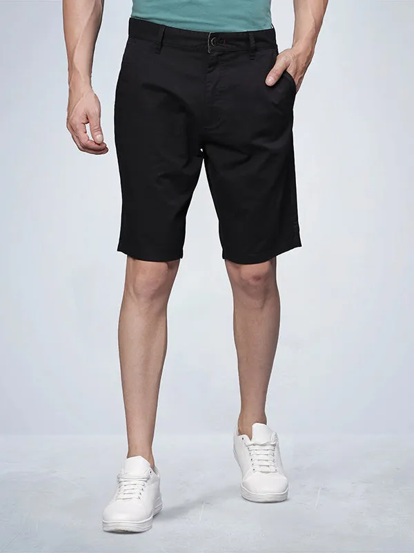 Black Chino Shorts