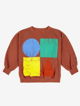 Bobo Choses Geometric Colour Block Sweatshirt