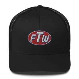 Casquette trucker brodée  FTW