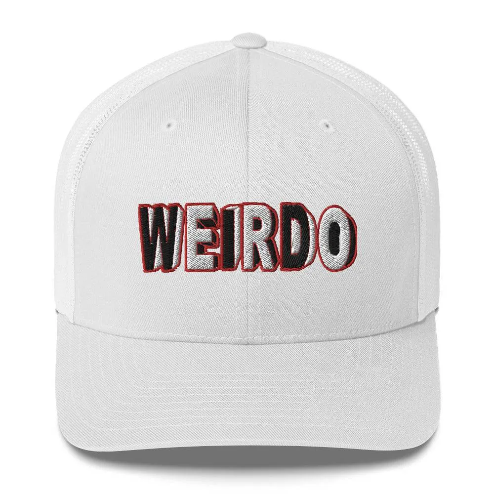 Casquette trucker brodée WEIRDO