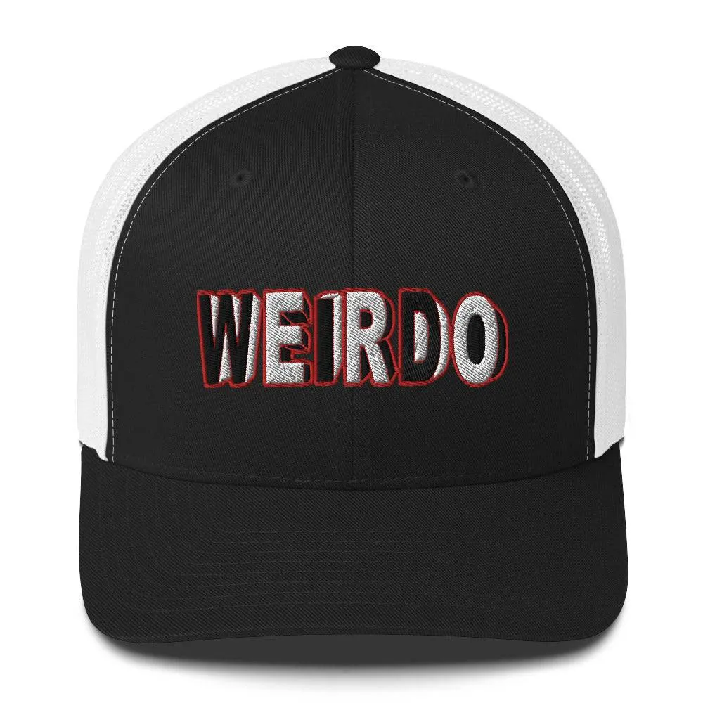 Casquette trucker brodée WEIRDO