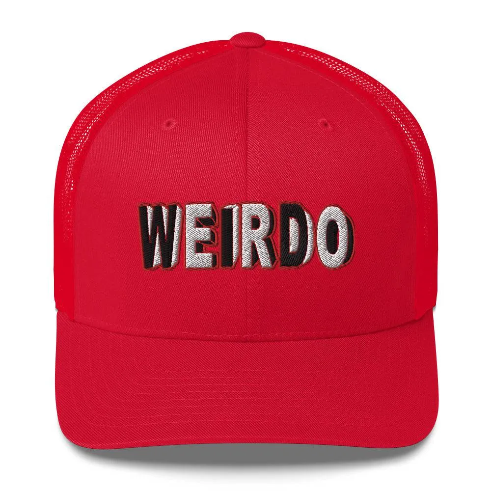 Casquette trucker brodée WEIRDO