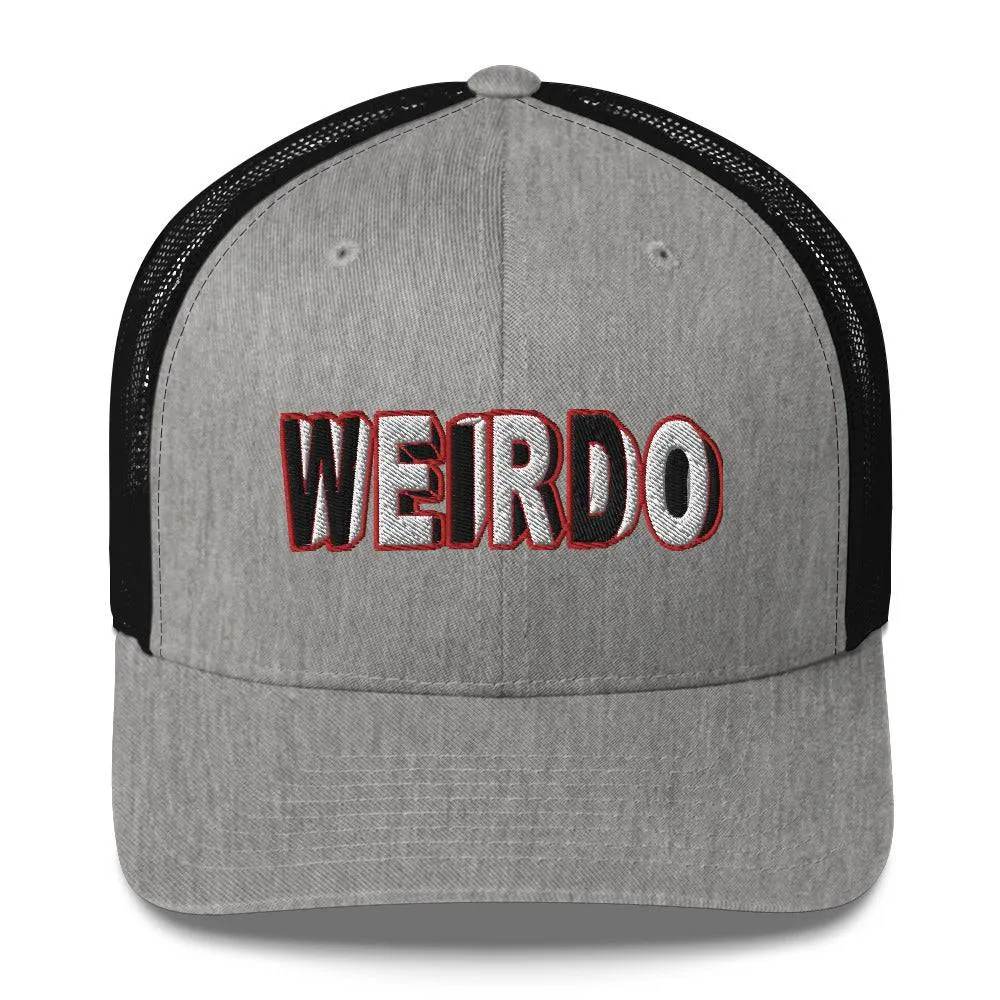 Casquette trucker brodée WEIRDO