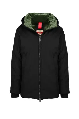 Censured giacca lunga da uomo con cappuccio GM 4089 T NEP3 90 nero