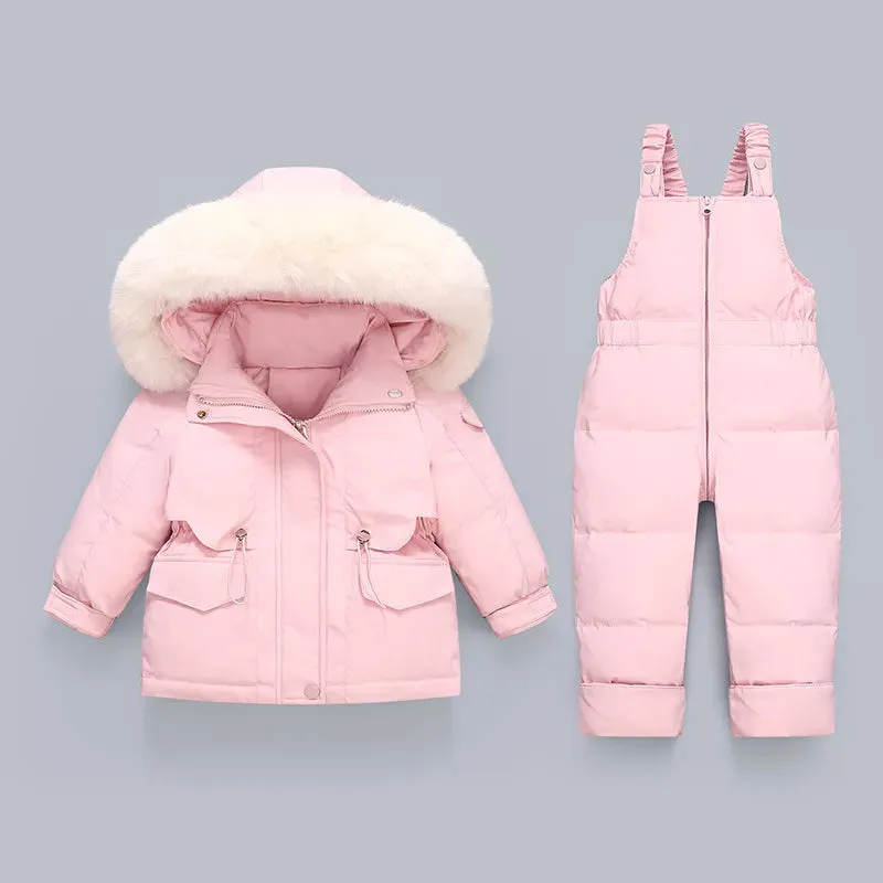 Children Down Jacket Clothing Sets