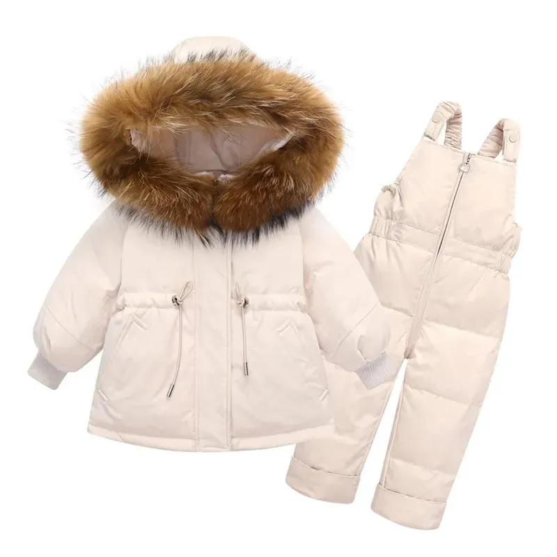 Children Down Jacket Clothing Sets