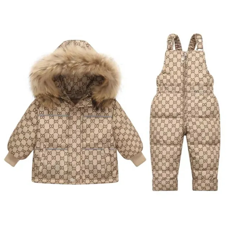 Children Down Jacket Clothing Sets