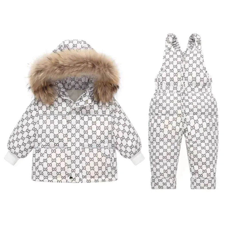 Children Down Jacket Clothing Sets
