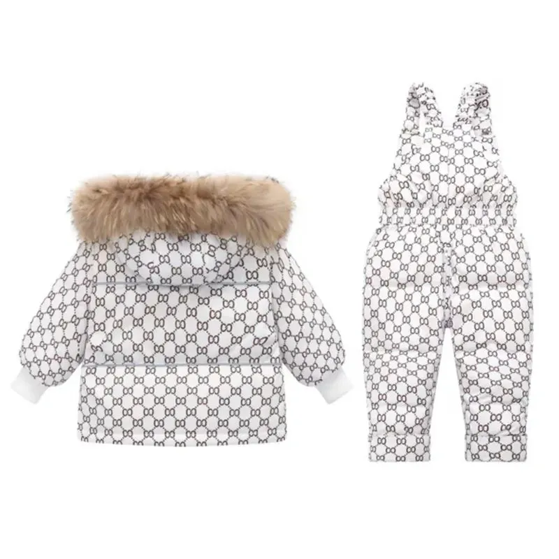 Children Down Jacket Clothing Sets
