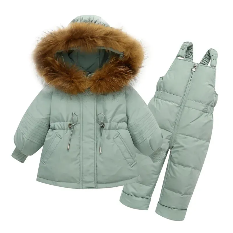 Children Down Jacket Clothing Sets