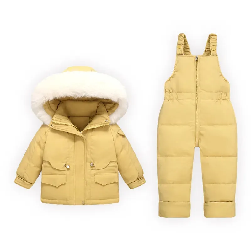 Children Down Jacket Clothing Sets