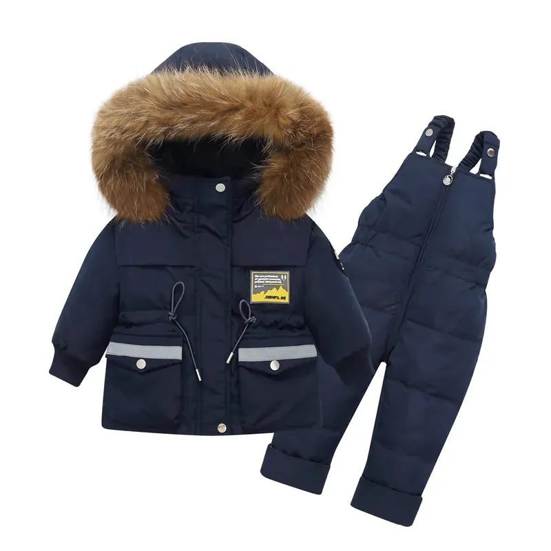 Children Down Jacket Clothing Sets
