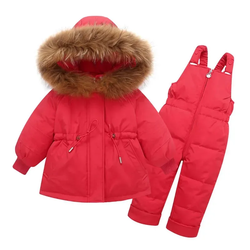 Children Down Jacket Clothing Sets