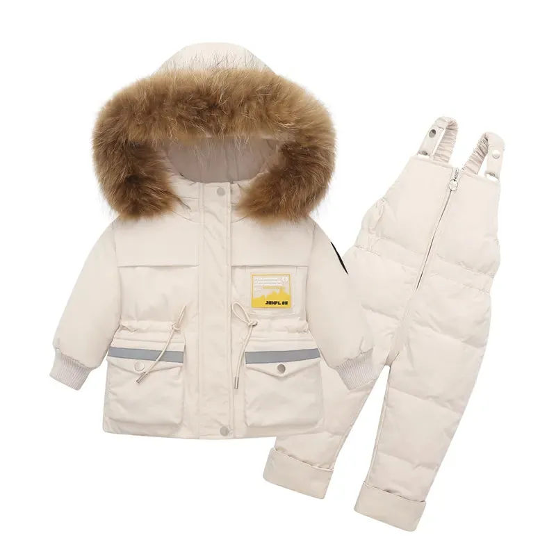 Children Down Jacket Clothing Sets