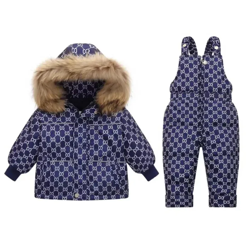 Children Down Jacket Clothing Sets
