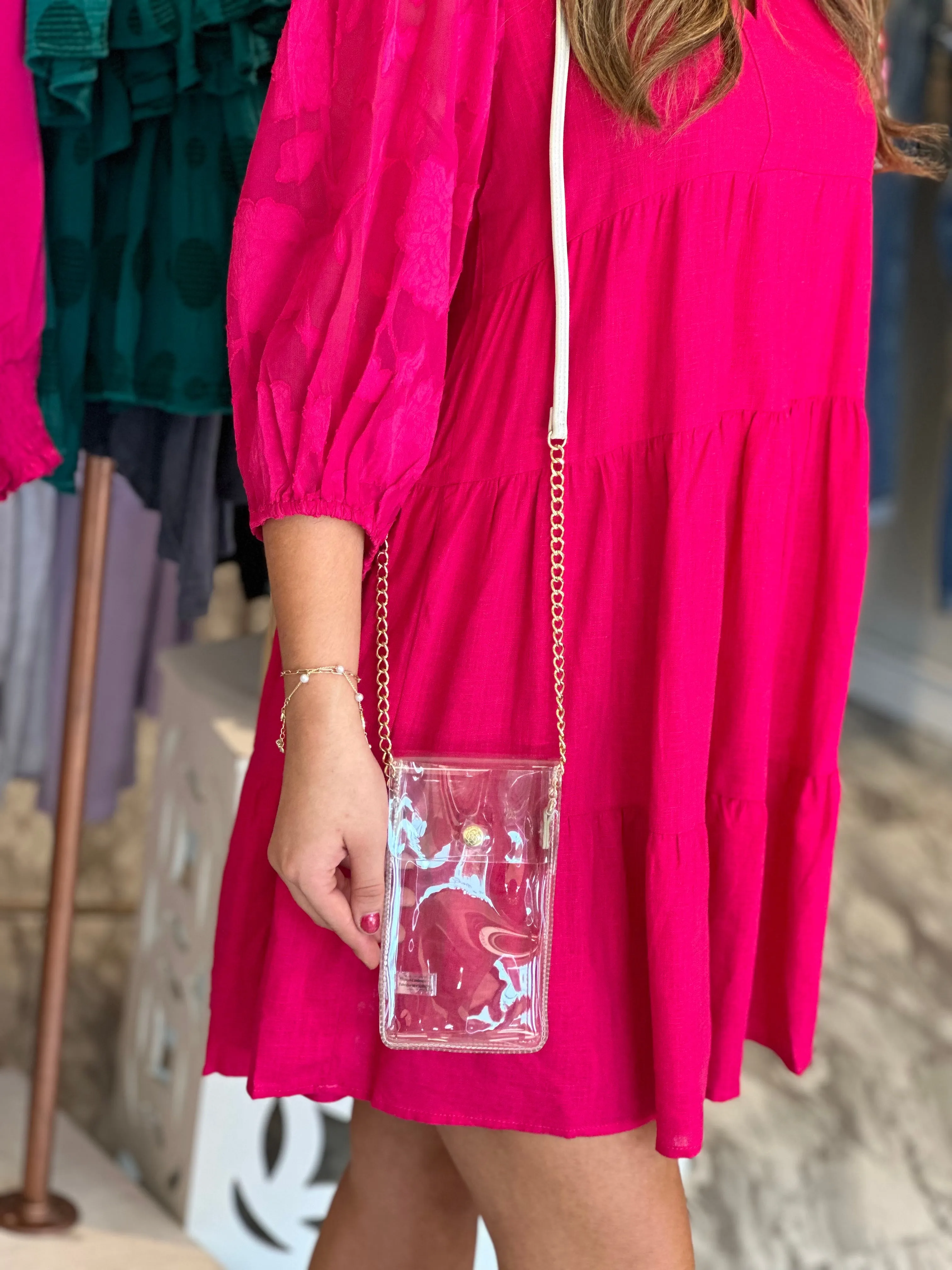 Clear Small Crossbody Bag