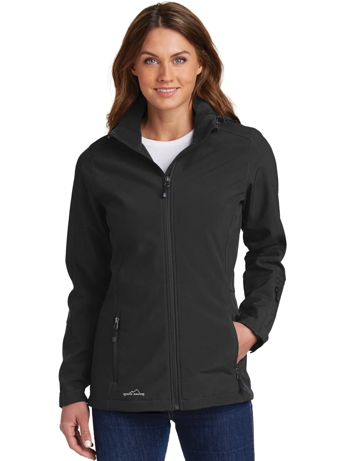 Eddie Bauer Ladies Hooded Soft Shell Parka