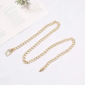 Edgy Rocker Chain Belt