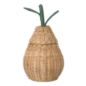 Ferm Living Kids Pear Braided Storage Basket Small