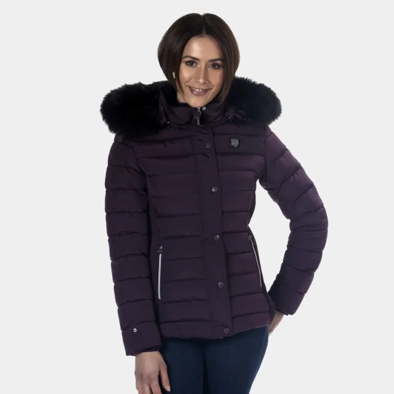 Flags & Cup - Parka femme Sarnia mure