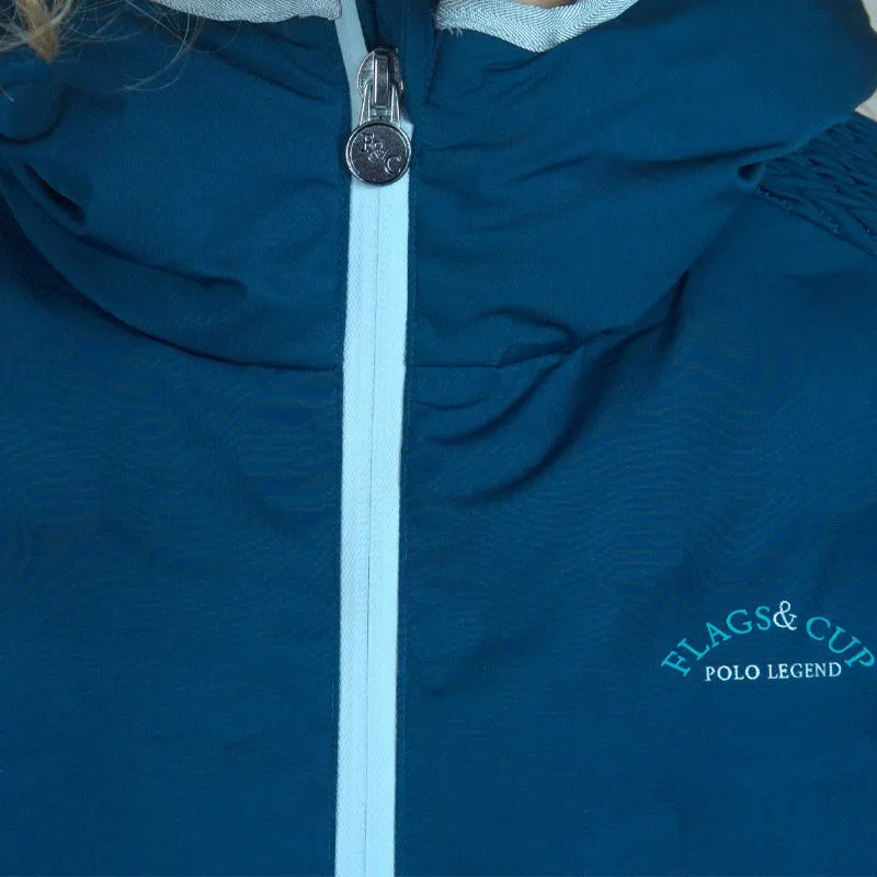 Flags & Cup - Parka Technique femme Atka marine