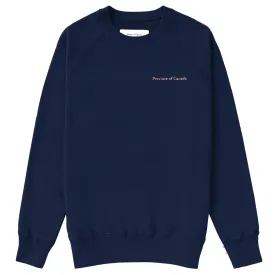 French Terry Sweatshirt Navy - Unisex
