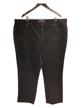 GLORIA VANDERBILT Women Corduroy Pants Regular fit in Brown - 26