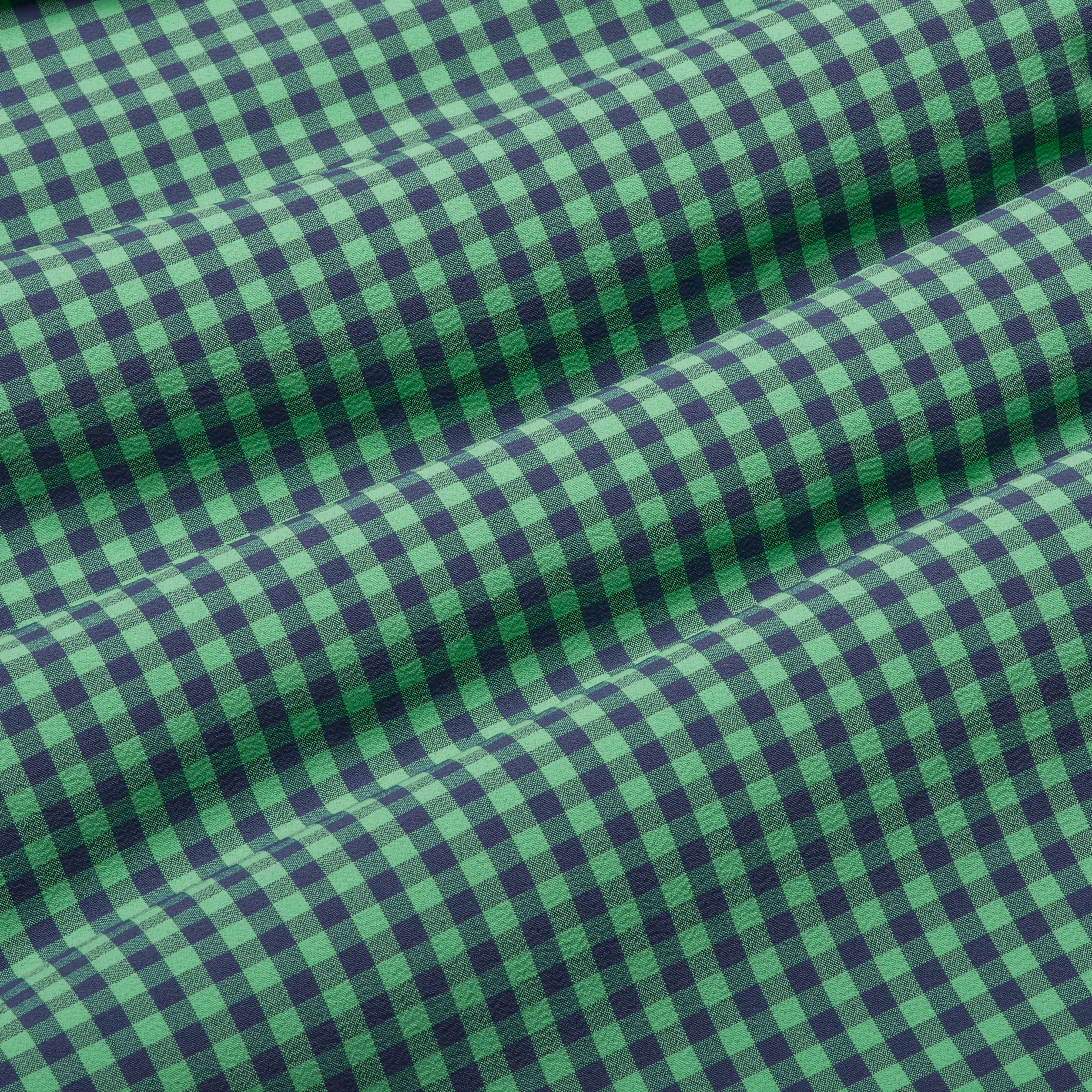 Green Navy Gingham