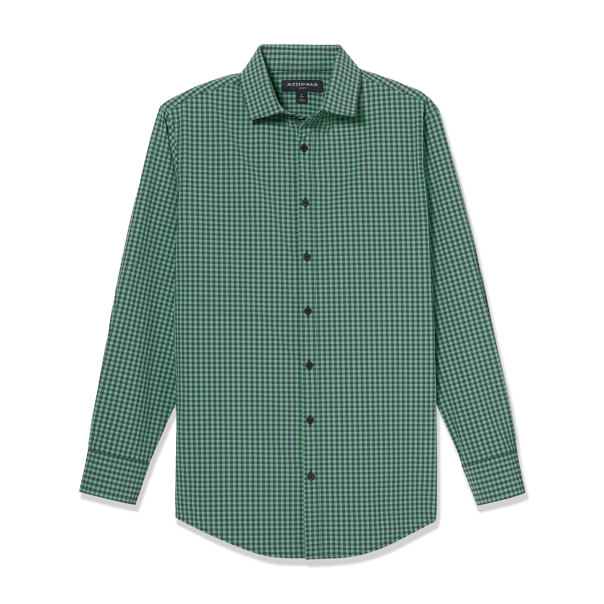 Green Navy Gingham