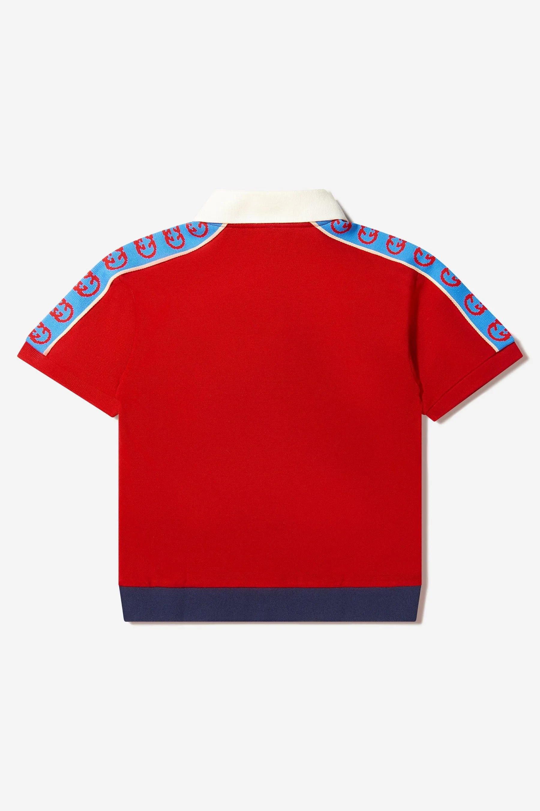 Gucci Boys Cotton Branded Polo Shirt
