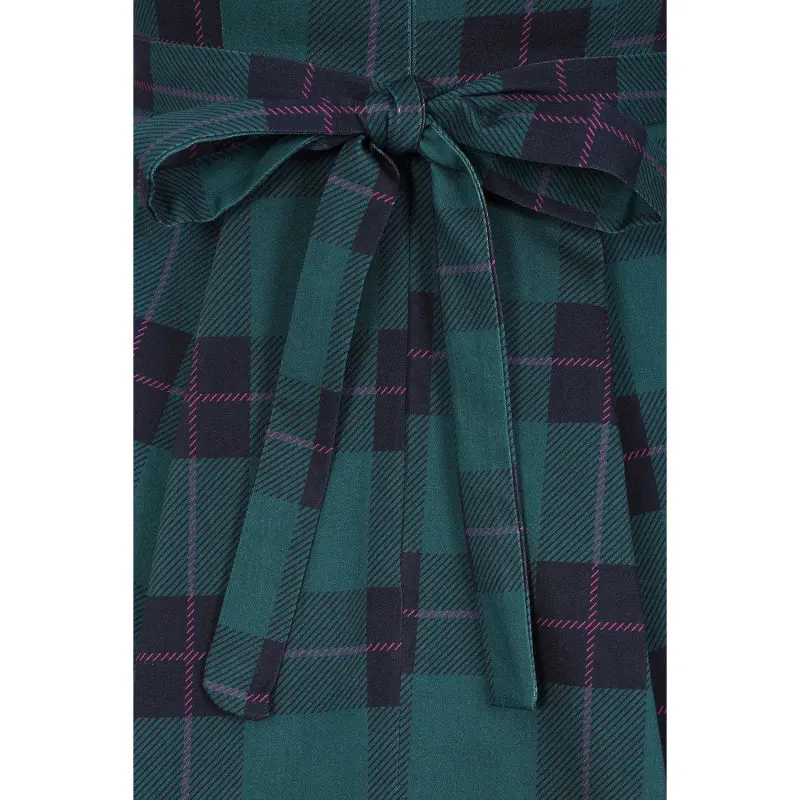 Hepburn Dress - Tartan