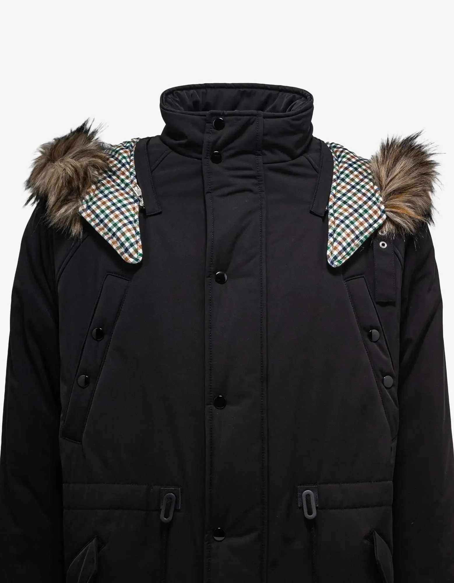 Kenzo Black Winter Parka