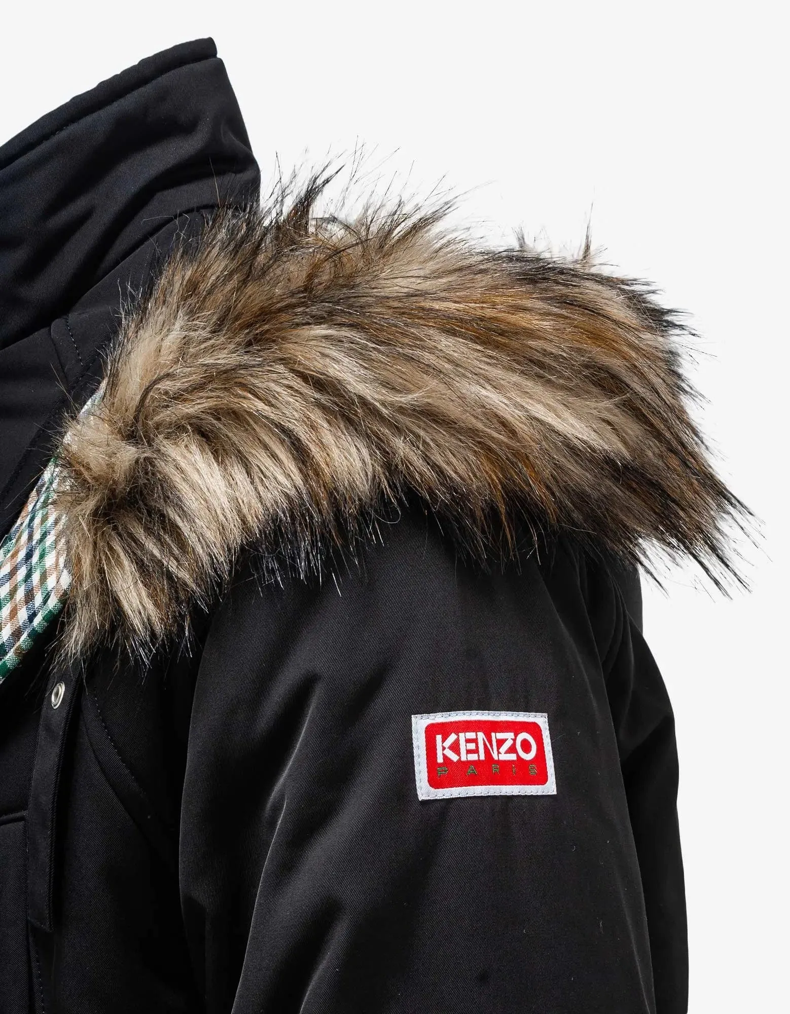 Kenzo Black Winter Parka