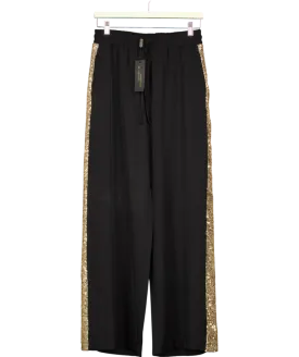 LAW & CO Tempest Pant - Black With Gold Sequin Uk14-16 UK L