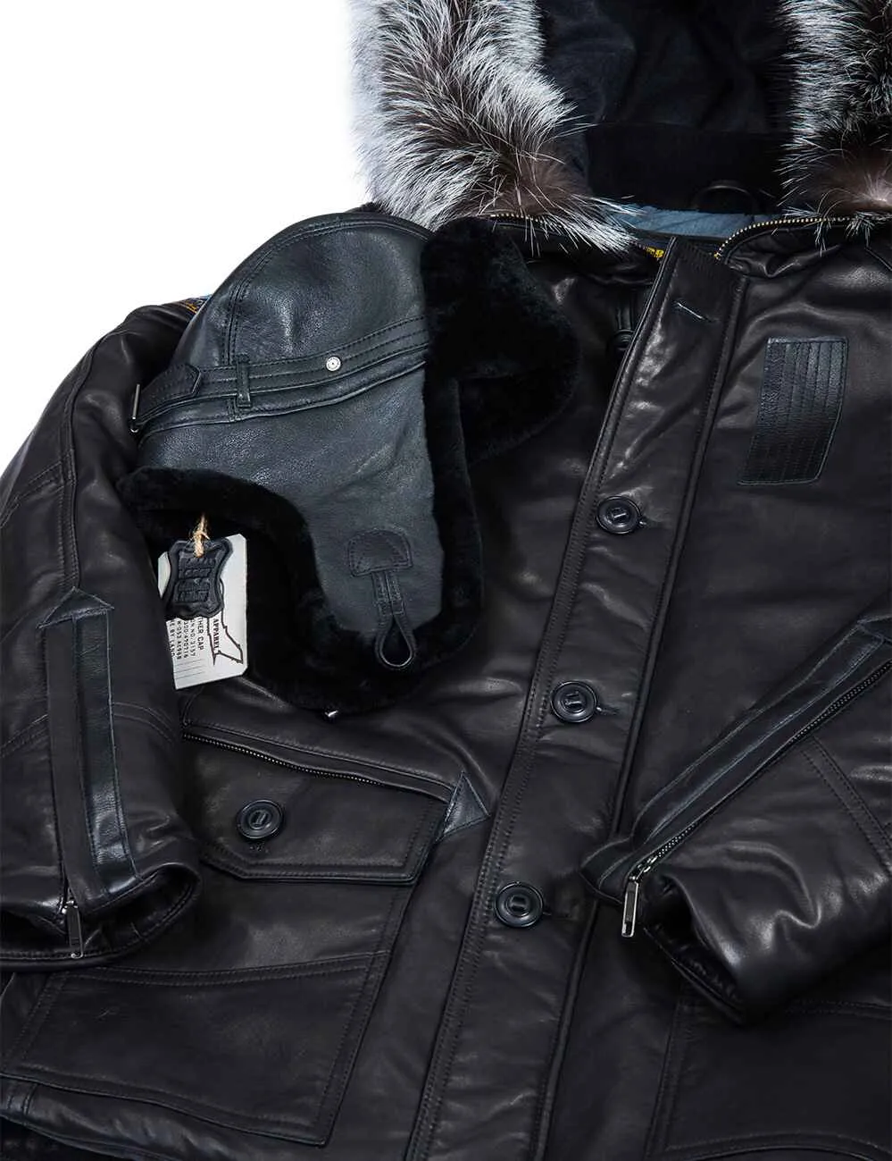 Leo Seppala Winter Leather Parka Art. 519