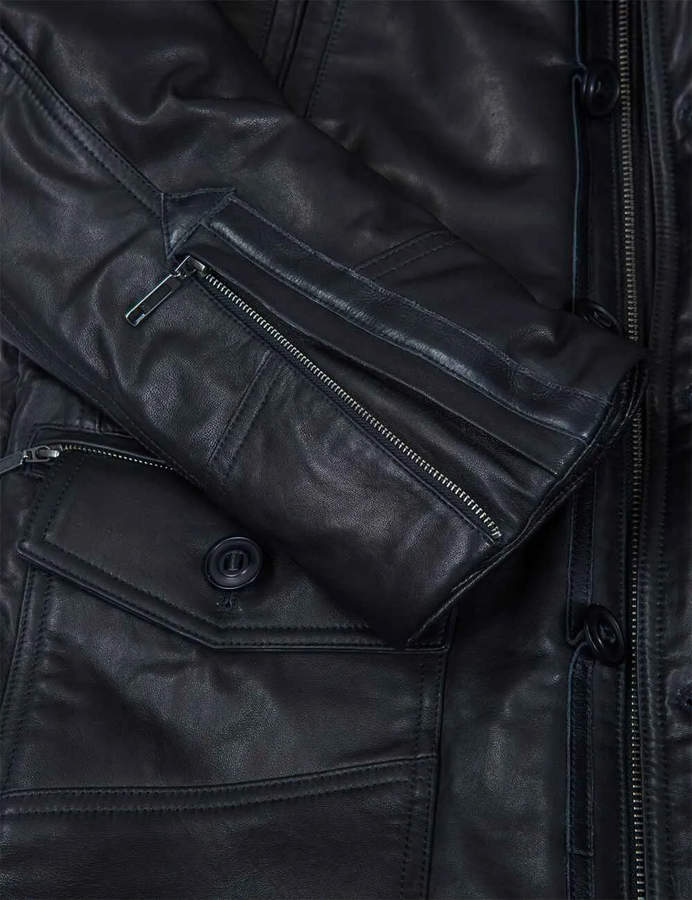 Leo Seppala Winter Leather Parka Art. 519