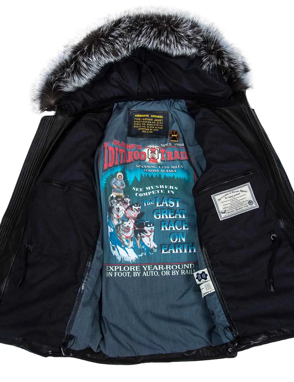 Leo Seppala Winter Leather Parka Art. 519