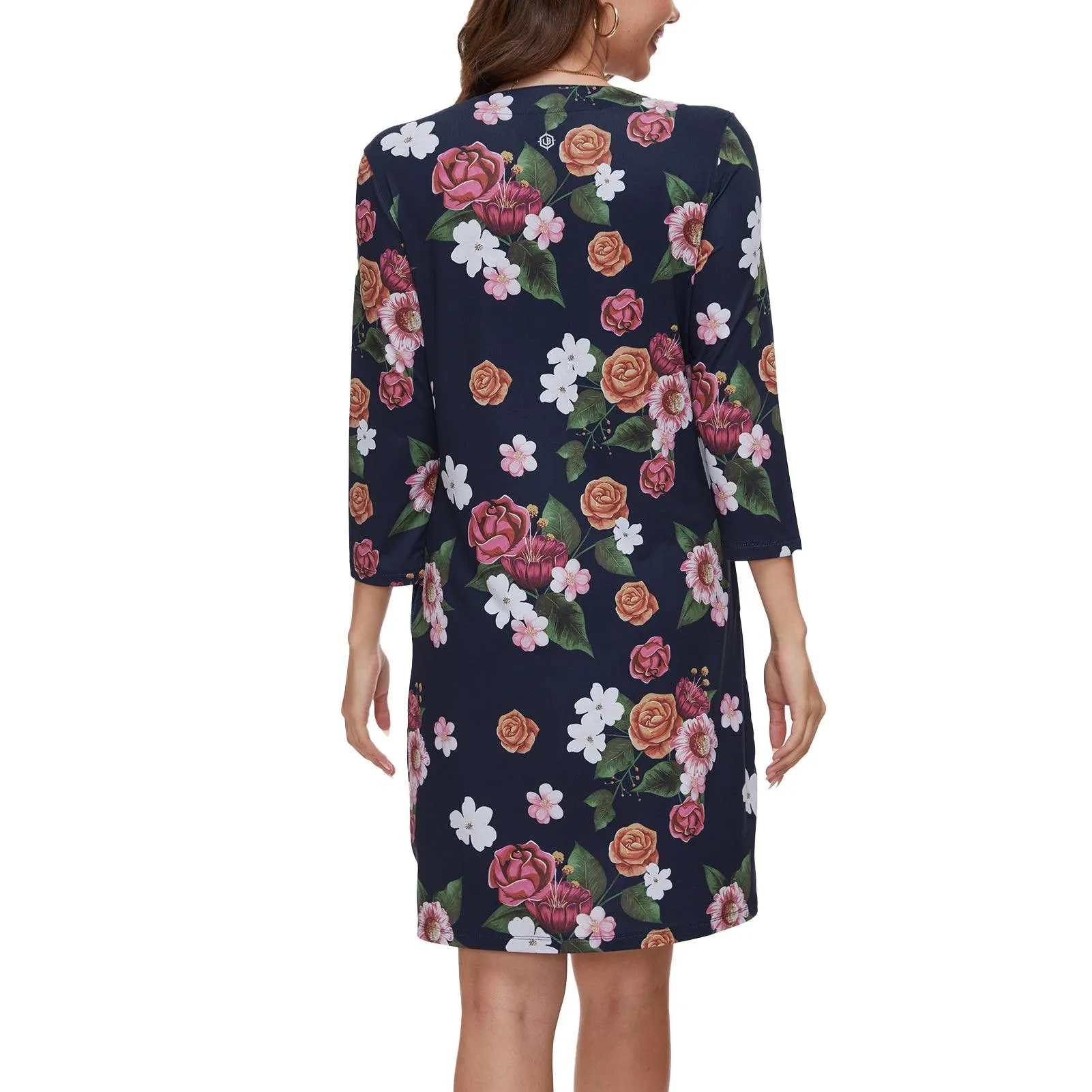 Lightbare Women's UPF50  3/4 Sleeve Dress LB04W