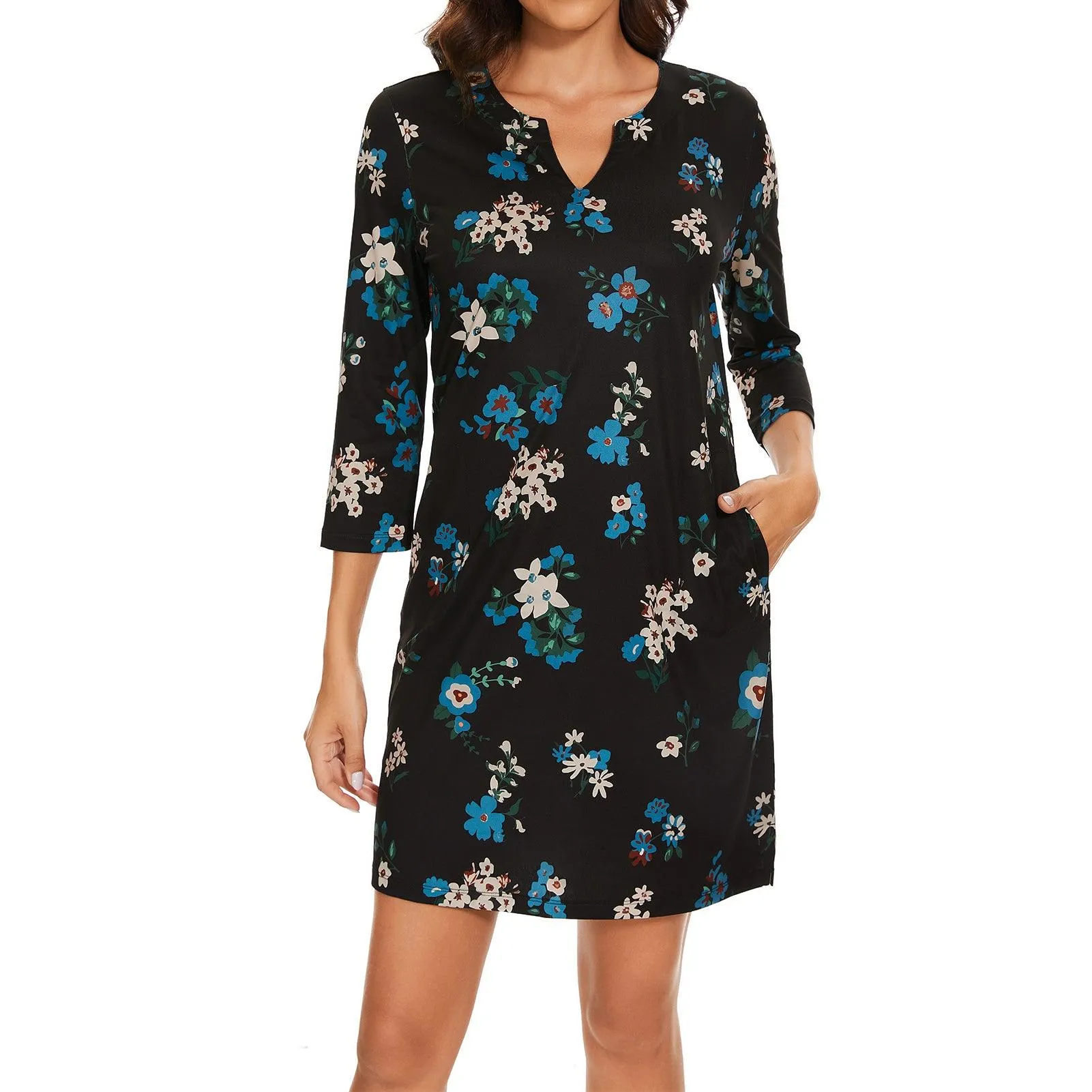Lightbare Women's UPF50  3/4 Sleeve Dress LB04W