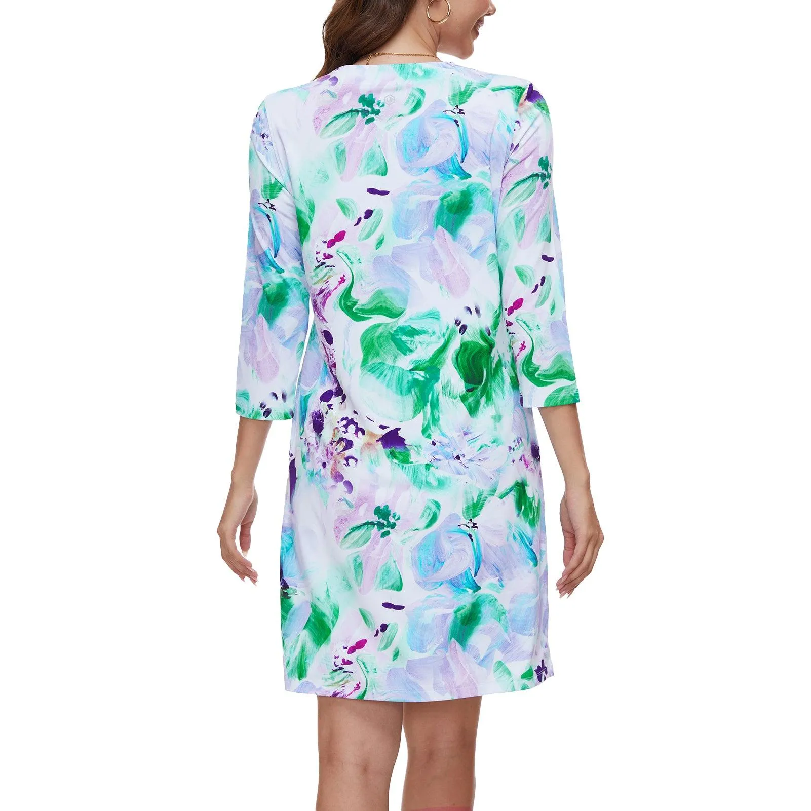 Lightbare Women's UPF50  3/4 Sleeve Dress LB04W