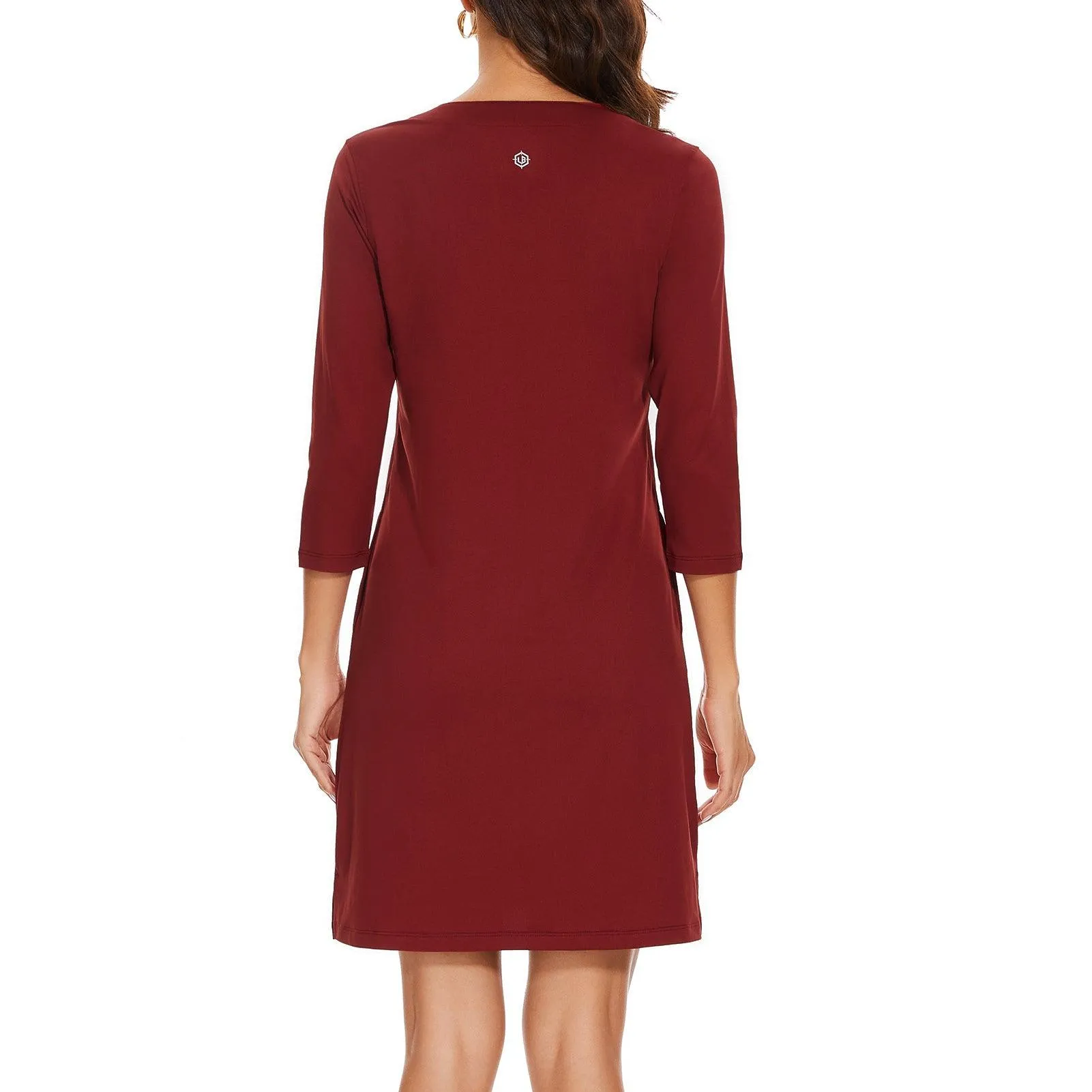 Lightbare Women's UPF50  3/4 Sleeve Dress LB04W