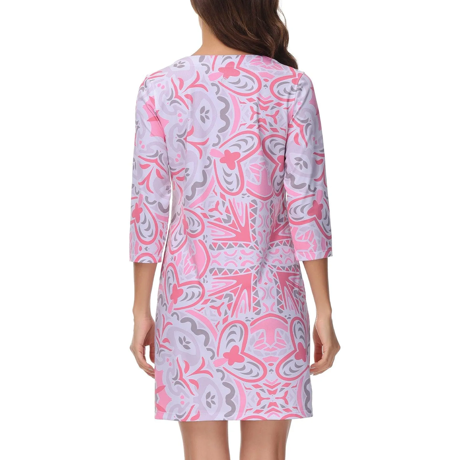 Lightbare Women's UPF50  3/4 Sleeve Dress LB04W