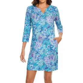 Lightbare Women's UPF50  3/4 Sleeve Dress LB04W