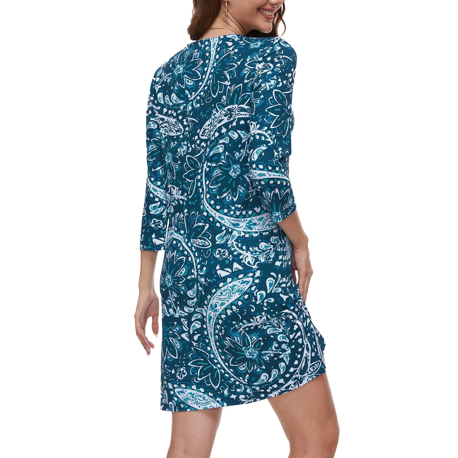 Lightbare Women's UPF50  3/4 Sleeve Dress LB04W